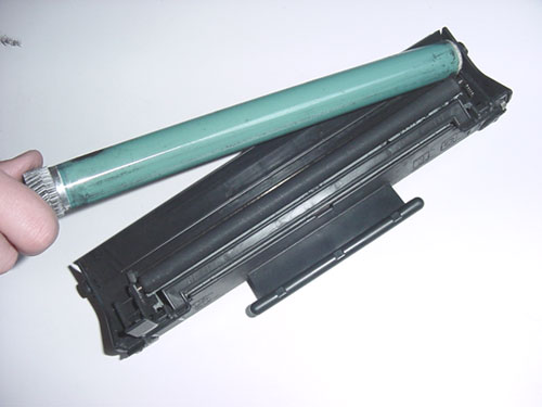 Wyjęcie bębna światłoczułego OCP drum - HP LJ 5L