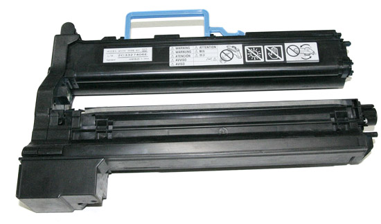 Widok kartridża do kolorowej drukarki laserowej Konica Minolta QMS Magicolor 5430.