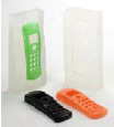 Przykład obudów do telefonów komórkowych wykonanych w procesie wydruku 3D metodą traconego wosku