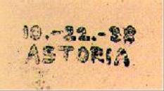 Jak zaczęła się kserografia - pierwszy wydruk z kserokopiarki napis - 10.22.38 Astoria